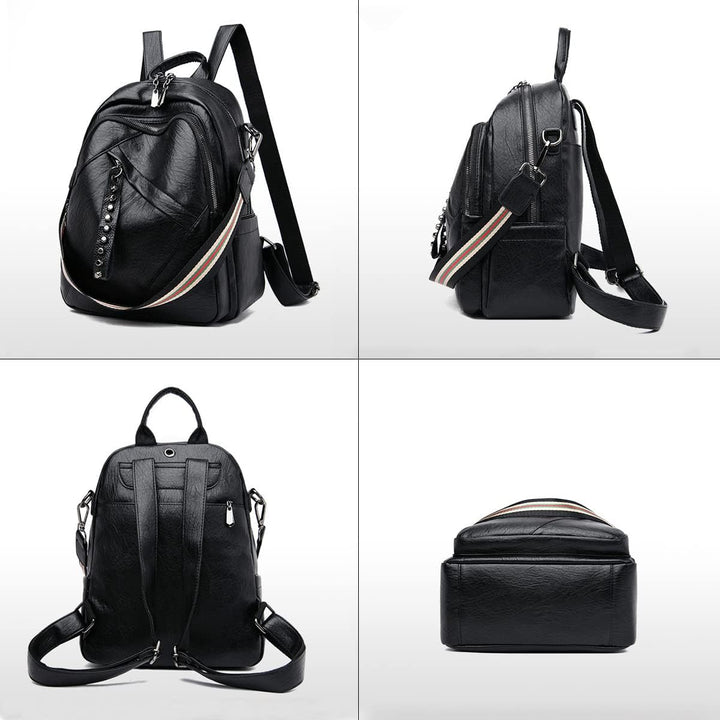 BUKESIYI Damen Tasche Rucksack Handtasche Frauen Backpack Klein Anti Diebstahl Schulrucksack Laptop