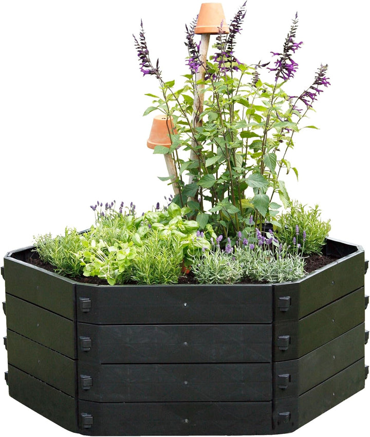 NYVI Gartenkomposter/Hochbeet NYVIGreen Grundvariante 550 Liter - Schnellkomposter aus wetterfestem