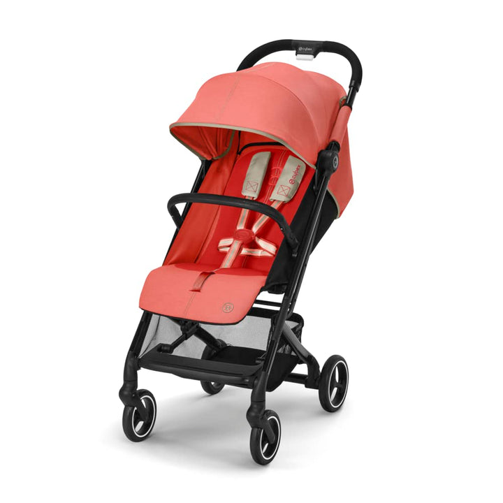 Cybex Gold Kinderwagen Beezy mit One-Pull Harness, Ab Geburt bis ca. 4 Jahre (max. 22 kg), Kompakt u