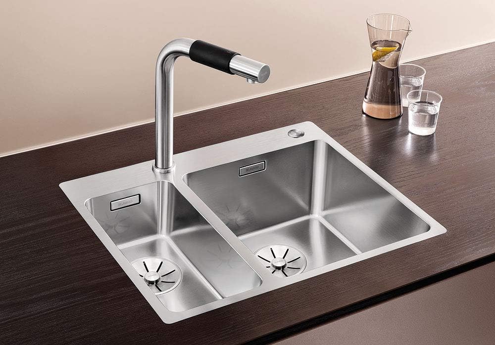 BLANCO ANDANO 340/180-IF/A | Edelstahl | Einbauart: Einbau von Oben & Flächenbündig | Grosses Hauptb