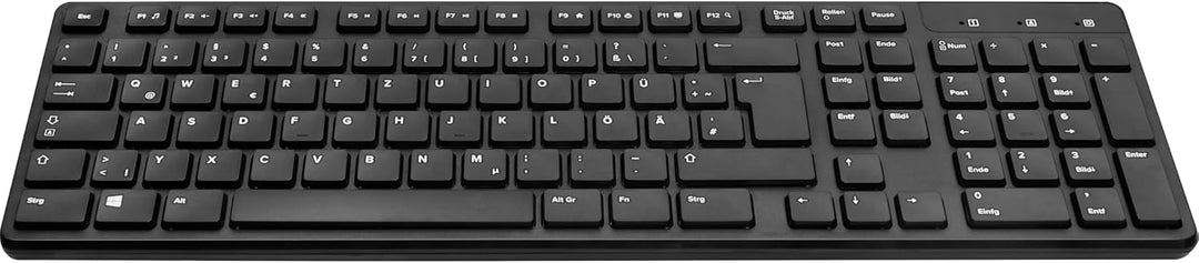 Speedlink SIGNIUM Deskset - USB Wireless Tastatur Maus Set Kabellos Deutsch QWERTZ Layout, Batterieb