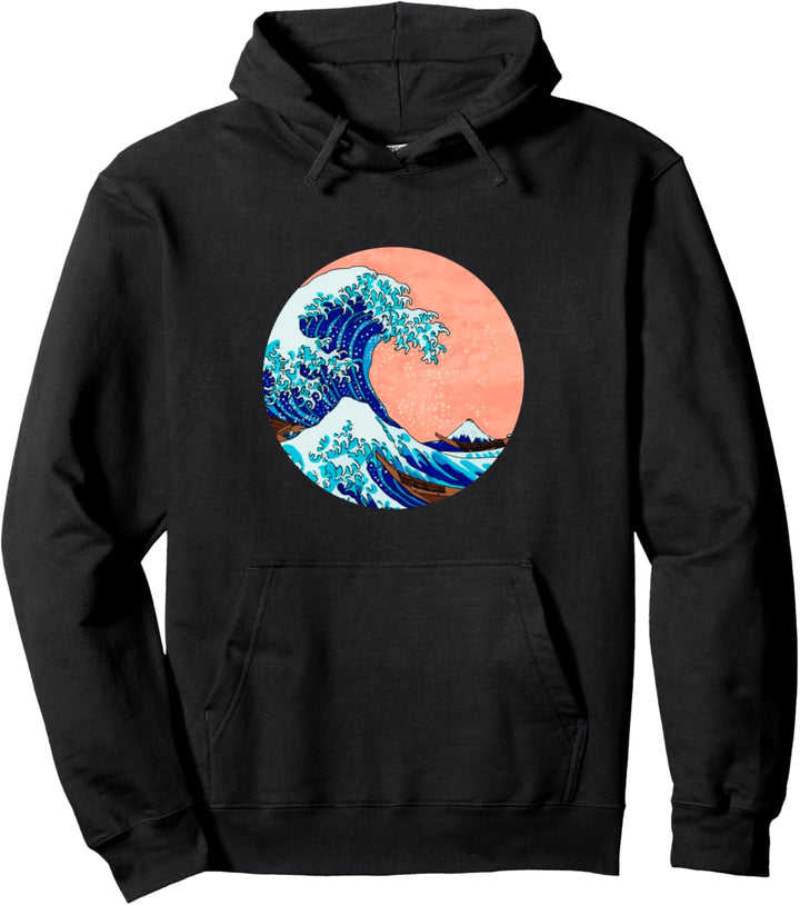 Poison Design: Die grosse Welle von Kanagawa aus Japan Pullover Hoodie