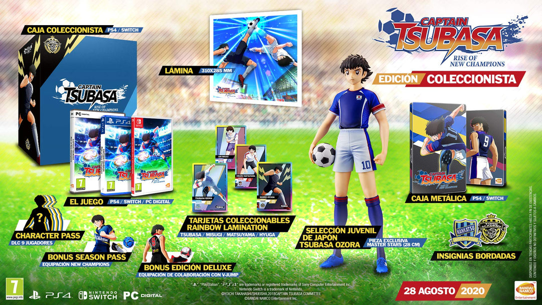 CAPTAIN TSUBASA: Rise Of New Champions (Collector's Edition) - [Nintendo Switch] Nintendo Switch Col