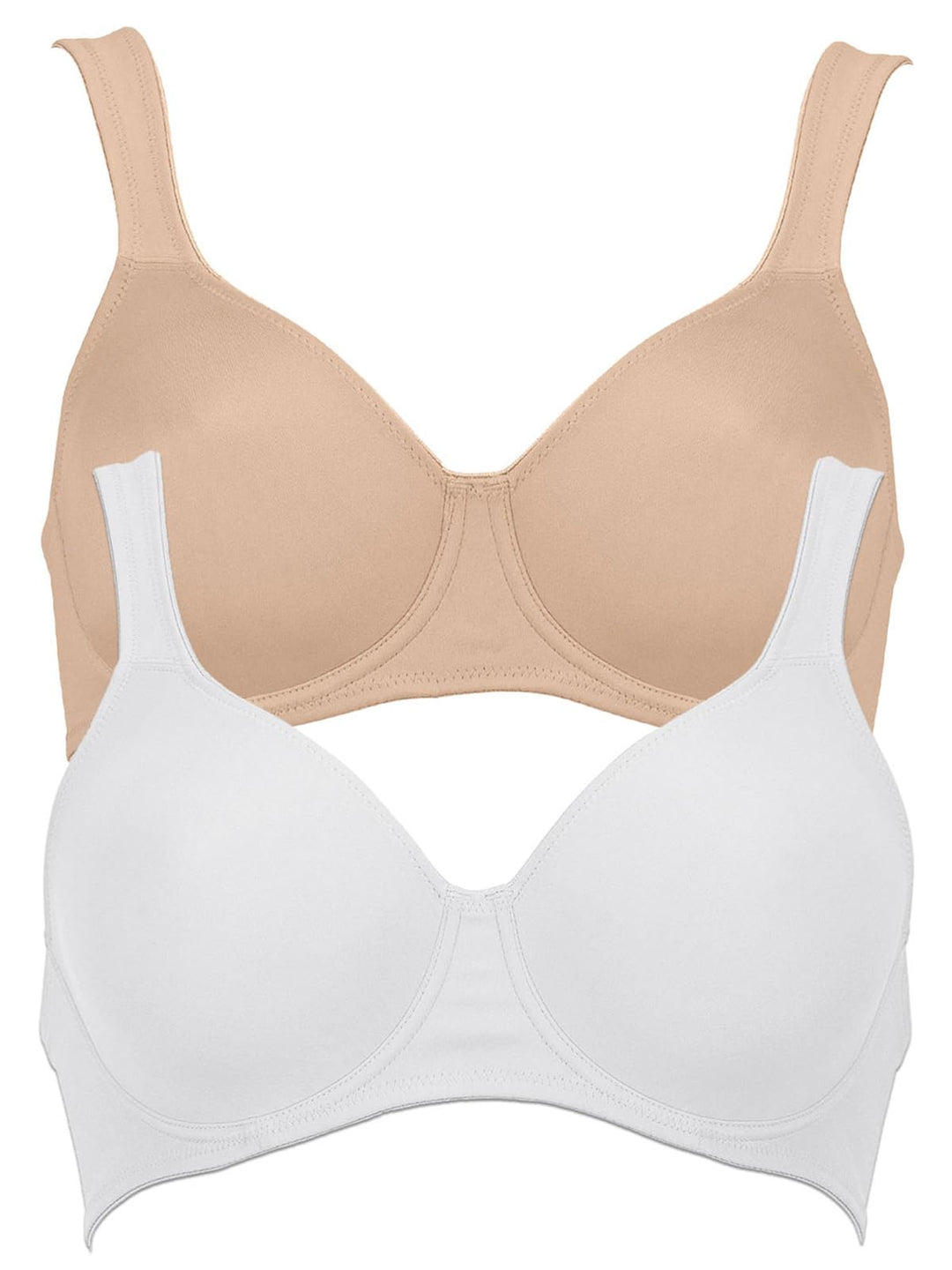 Anita 2er Sparpack Bügel BH Twin 5490 Gr. 65-100 B-H 70B Skin Weiss, 70B Skin Weiss