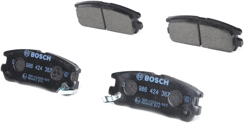 Bosch BP178 Bremsbeläge - Hinterachse - ECE-R90 Zertifizierung - vier Bremsbeläge pro Set