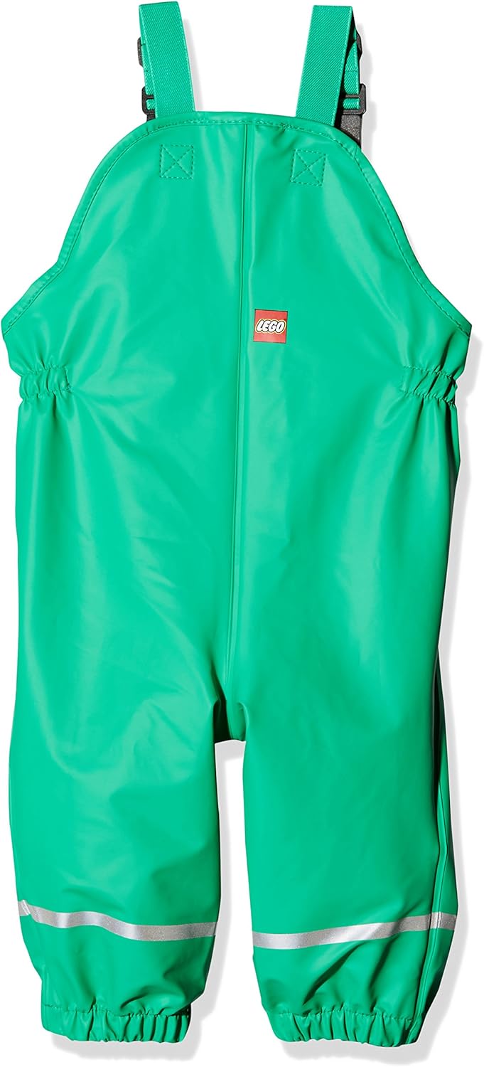 LEGO Wear Baby - Jungen Regenhose duplo Jungen Power 101-19452, Einfarbig, Gr. 104, Grün (Light Gree