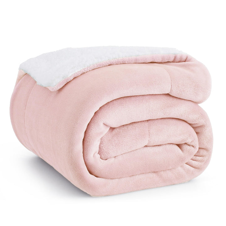 BEDSURE Kuscheldecke - Warm Sherpa Wolldecke & Sofadecke, Flauschig Sofaüberwurf Decke, Dicke Couchd
