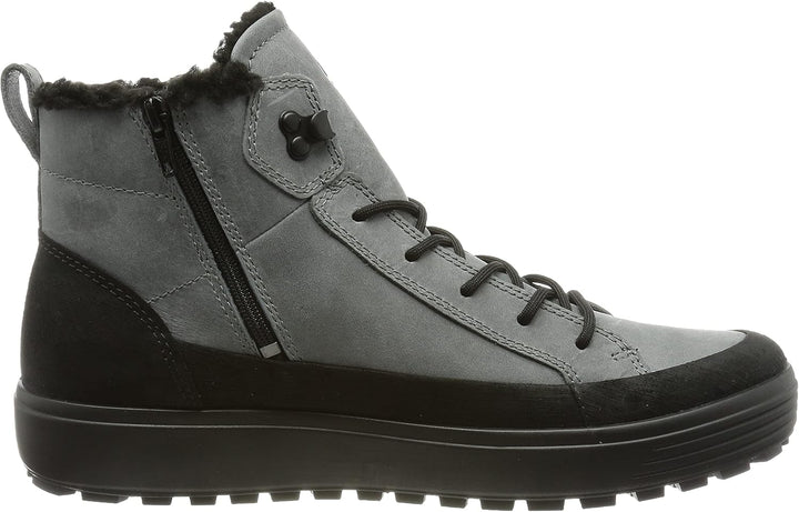 ECCO Herren Soft 7 Tred Winterstiefel, Gore-tex, WasserdichtWanderstiefel 41 EU Black Titanium, 41 E
