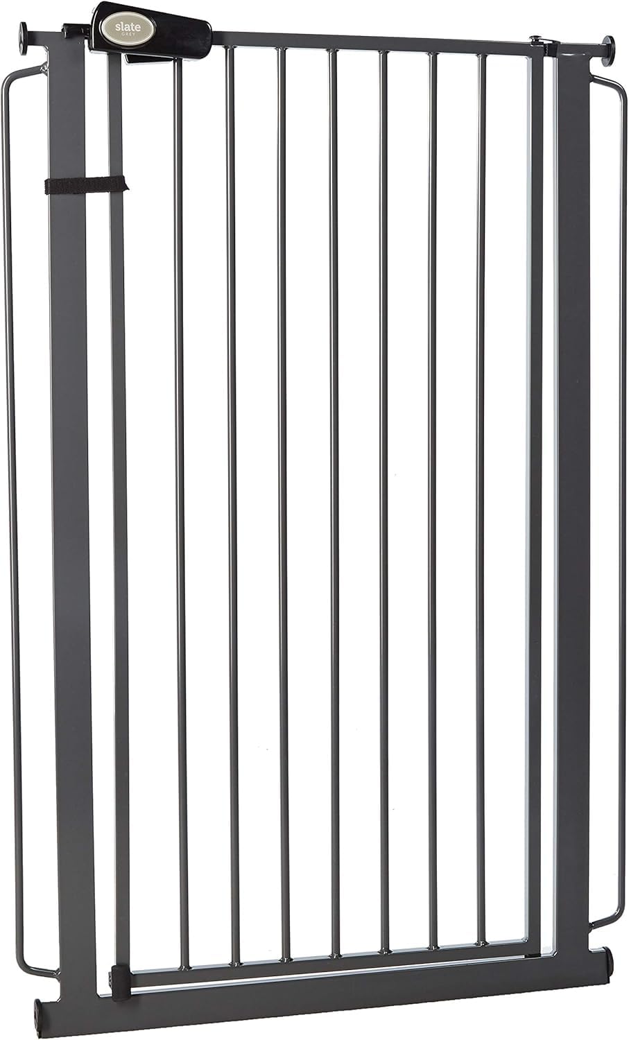 Bettacare Sicherheitsgitter für Kinder und Hunde, Schmal, 68.5cm - 75cm, Schiefergrau, Extra hohes B