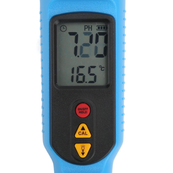 PH-Meter Digitaler PH Messgerät PH-Teststift 0-14 PH-Messbereich FüR Brot Fleisch Obst mit Tragetasc