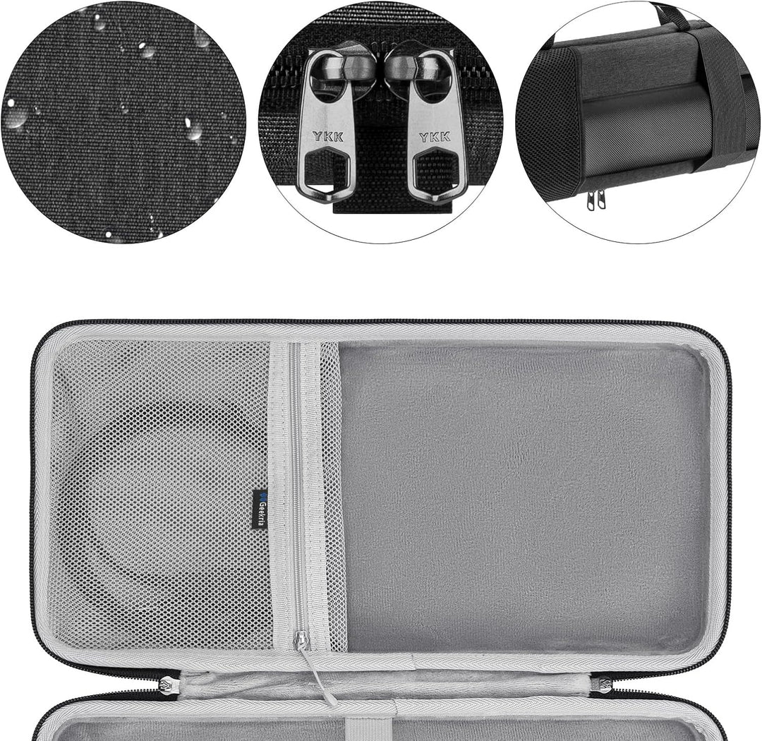 GEEKRIA 75% Tastaturhülle, Hartschalen-Reisetragetasche für mechanische Gaming-Tastatur mit 84 Taste