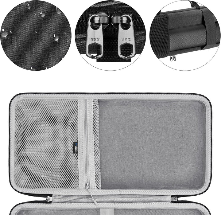 GEEKRIA 75% Tastaturhülle, Hartschalen-Reisetragetasche für mechanische Gaming-Tastatur mit 84 Taste