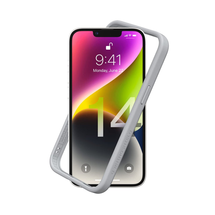 RhinoShield Bumper Case kompatibel mit [iPhone 14] | CrashGuard NX - Stossdämpfende Schutzhülle im s