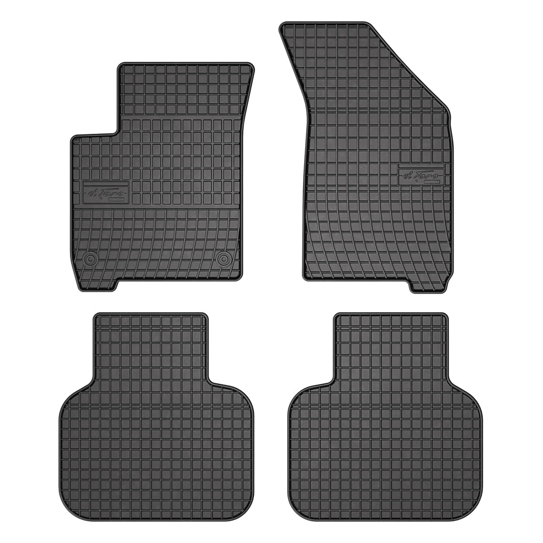 FROGUM EL Toro Gummimatten Ganzjähriges-Set von Autofussmatte Auto Fussmatten für Dodge Journey I 20