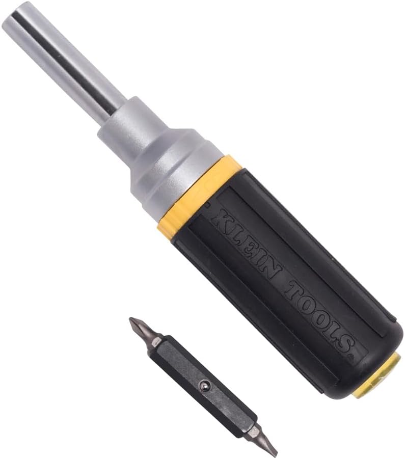 Klein Tools 32558 Multi-Einsatz Knarren-Schraubendreher/Steckschlüssel