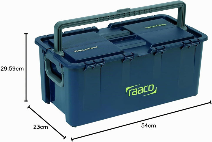 RAACO 136594 Werkzeugkoffer Compact 37, dunkelblau