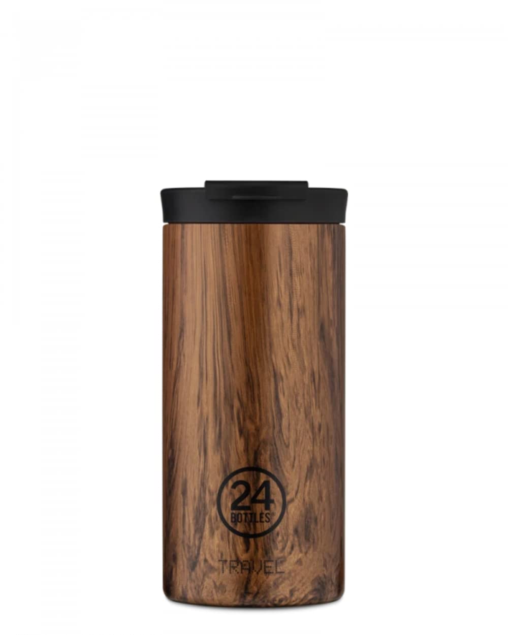 24Bottles Travel Tumbler - Sequoia Wood, 600 ml 600 ml Sequoia Wood, 600 ml Sequoia Wood