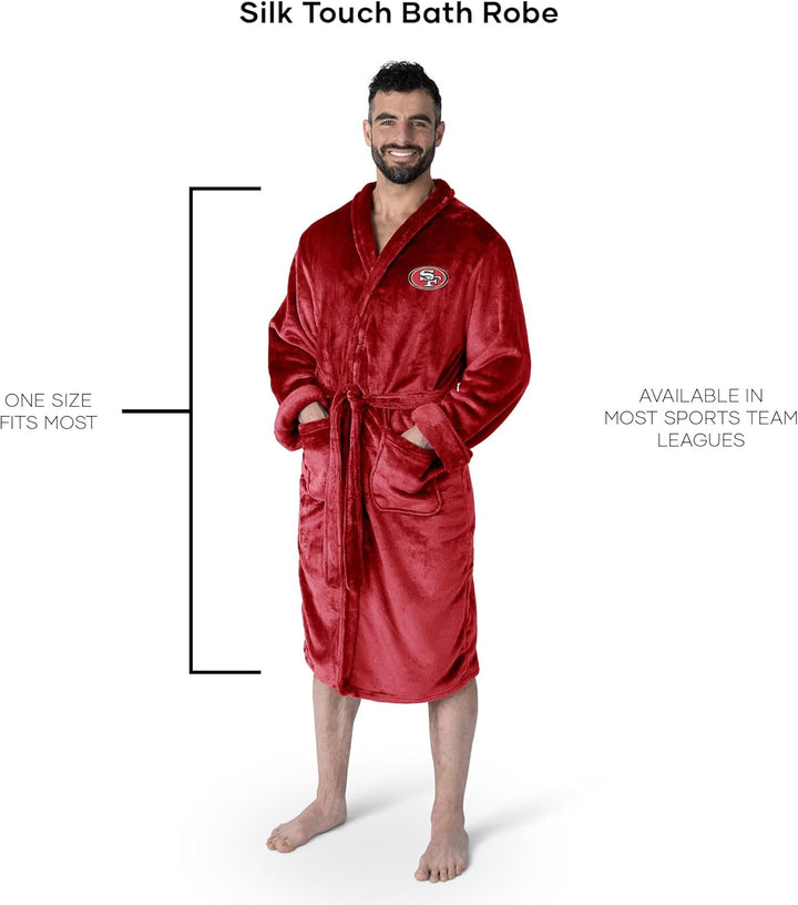 The Northwest Group Unisex NFL Silk Touch Lounge-Bademantel NFL Silk Touch Lounge-Bademantel L-XL Ro