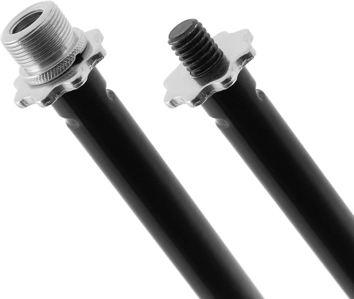 Boom-Mikrofonständer und Mic Clip - Höhenverstellbarer Mikrofonständer mit Stativfuss und Mikrofon-C