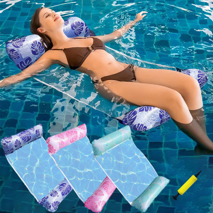 Pool Aufblasbare Schwimmsitze,2/3 Stück Aufblasbare Hängematte Pool Float Wasserhängematte Luftmatra