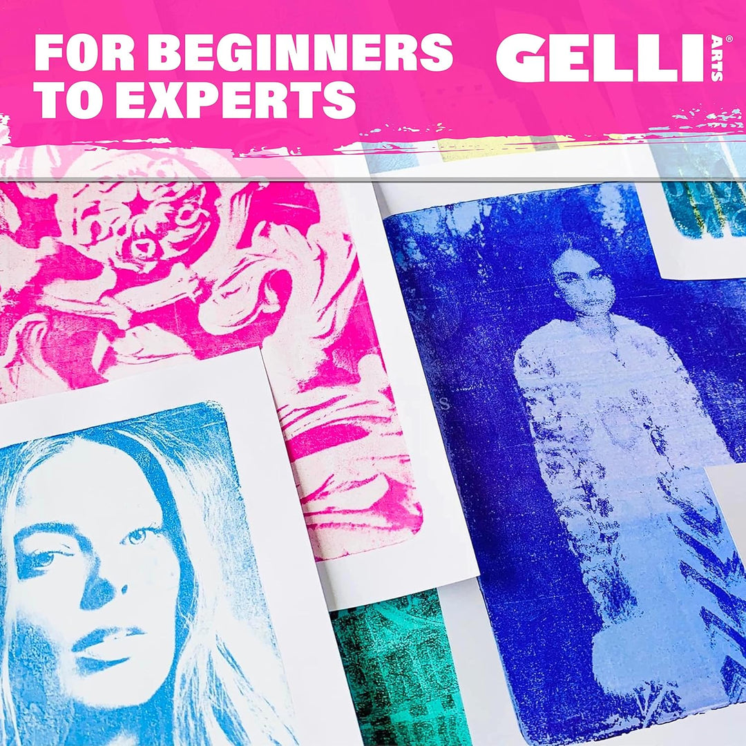 Gelli Arts GL013964721027 Gel-Druckplatte, 22,9 x 30,5 cm, transparent Einzeln, Einzeln