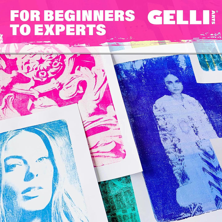 Gelli Arts GL013964721027 Gel-Druckplatte, 22,9 x 30,5 cm, transparent Einzeln, Einzeln