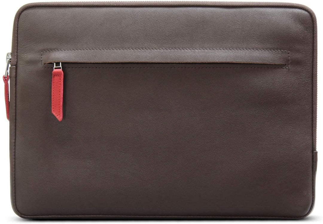 Pack & Smooch für MacBook Pro 14 Hülle | Pflanzlich Gegerbtes Leder | Handmade in Germany | Farbe in