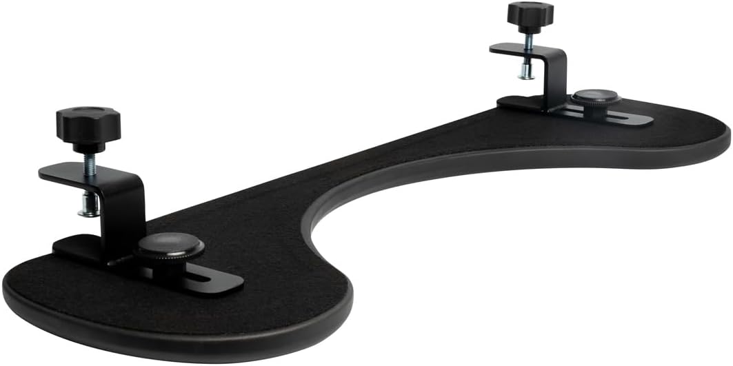 R-Go Armlehnenstütze, Ergonomisch Unterarmstütze, zum Anklemmen, Ellenbogen-Armlehne, Schreibtischve