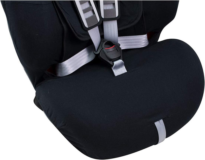 JYOKO KIDS Bezug für Autositz kompatibel mit Romer Advansafix, Evolva IV M, aus Baumwolle (BLACK SER