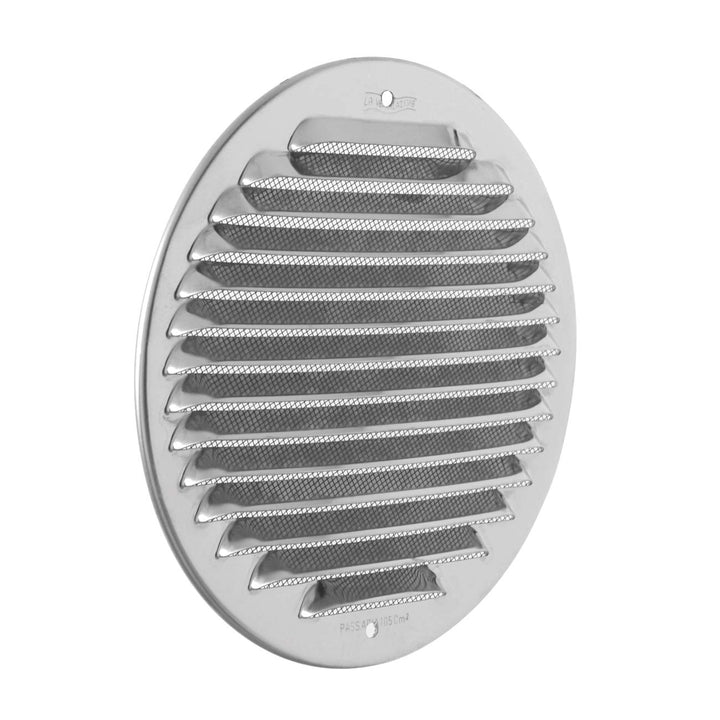 La Ventilation GINT160R Lüftungsgitter rund zum Überlappen mit Netz Masse Ø 175 mm Edelstahl 430 Acc