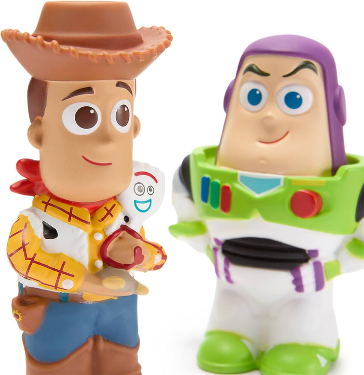 Disney Store Official - Toy Story - Badespielzeugset - 5 Teile - Mit Buzz Lightyear, Woody, Jessie,