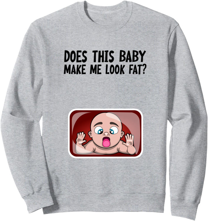 Erwartung Eltern Nettes Baby Schwangerschaft Mama Sweatshirt