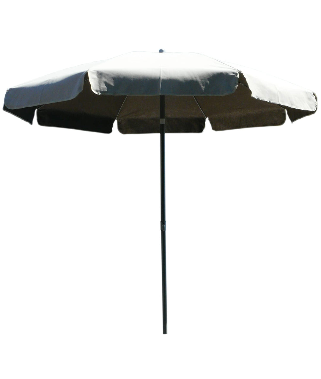 Maffei Art 181 Venezia Sonnenschirm rund Baumwolle Duplex Durchmesser 200 cm Made in Italy ecru, ecr