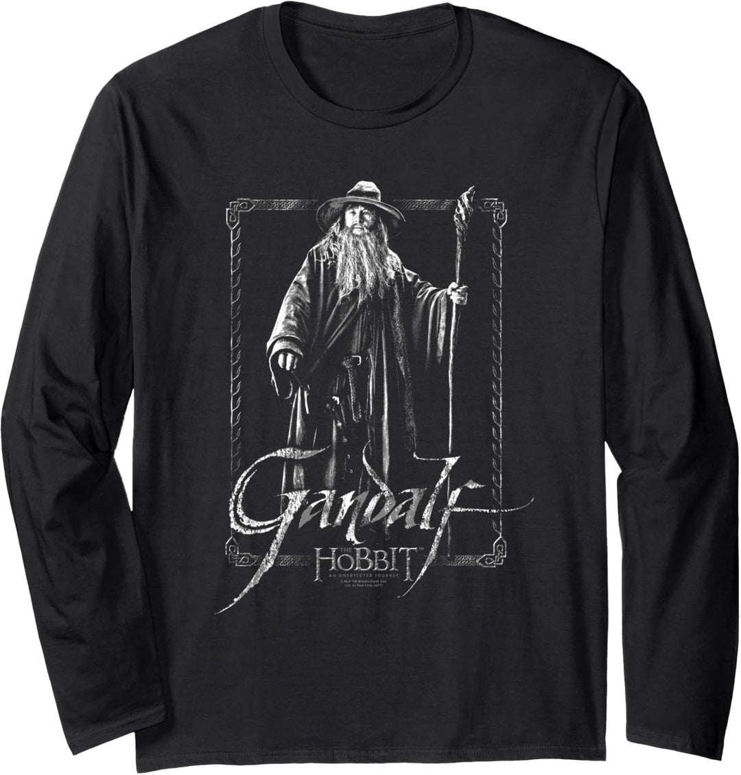 Hobbit Gandalf Stare Langarmshirt