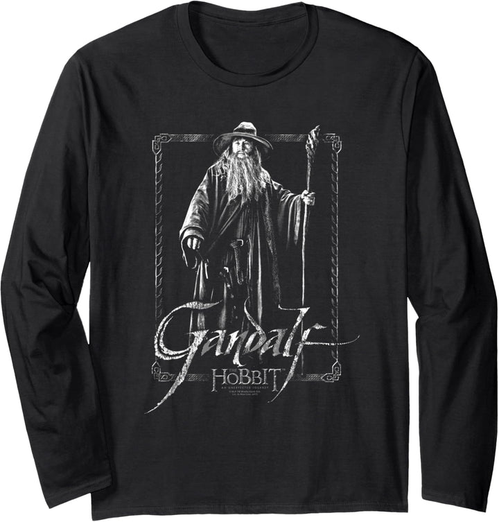 Hobbit Gandalf Stare Langarmshirt