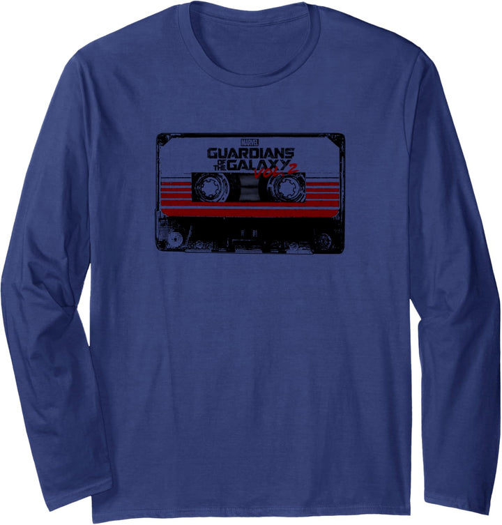 Marvel Guardians of the Galaxy 2 Cassette Langarmshirt