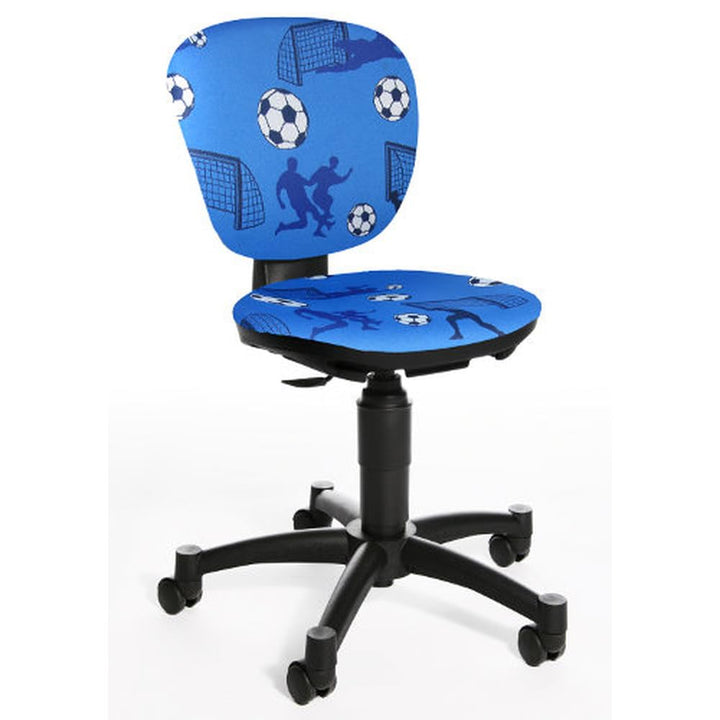 TOPSTAR Kinder Bürostuhl/Drehstuhl MAXX Kid Fussball blau Kinderdrehstuhl Schreibtischstuhl