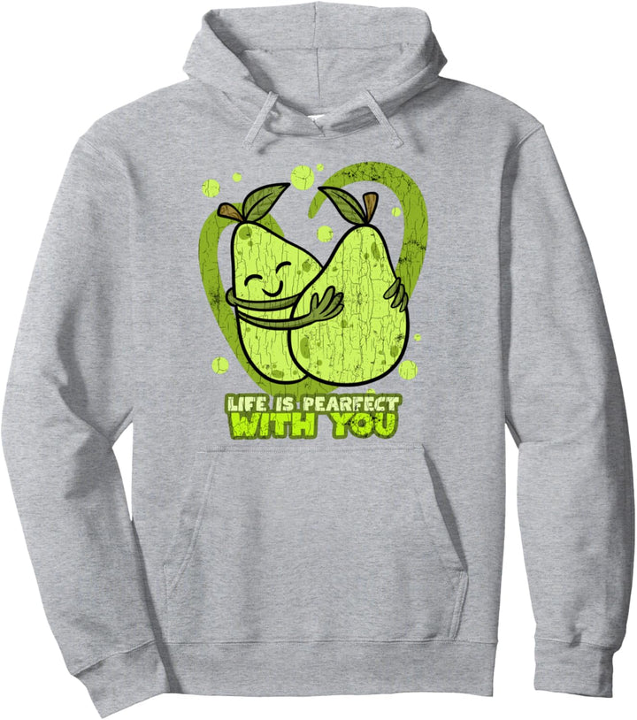 Lustiges, niedliches Birnen-Design für Sie und Ihn, Valentinstag Pullover Hoodie