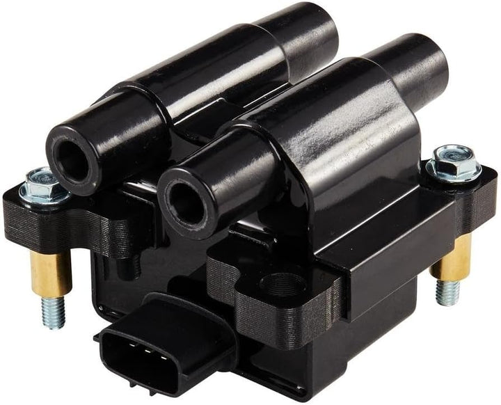 HELLA 5DA 358 057-841 Zündspule - 4-polig - Blockzündspule - geschraubt