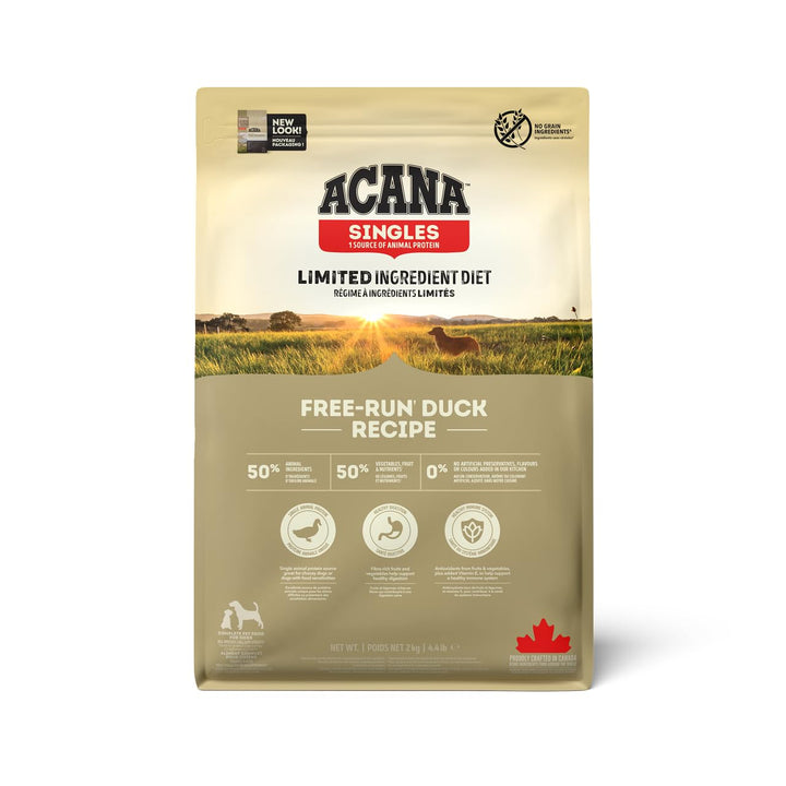 Acana Singles Free-Run Duck Dog - 2 kg