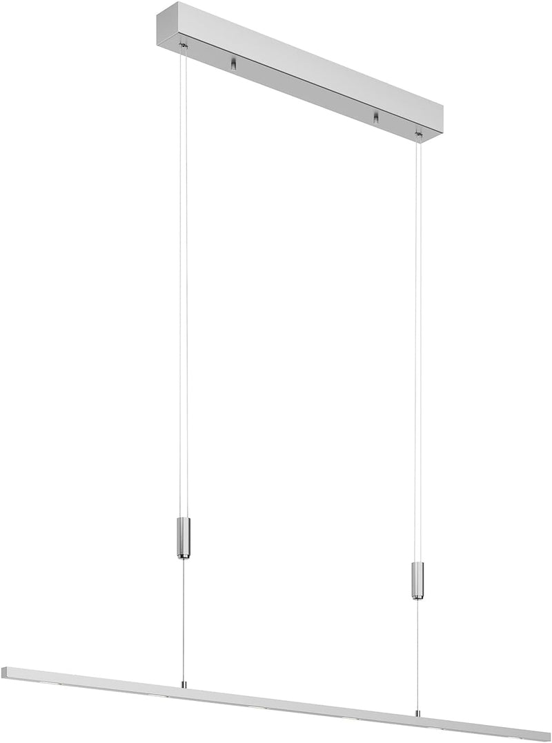 Lucande LED Pendelleuchte höhenverstellbar, dimmbar per Wandschalter, Esstisch Hängelampe 120 cm, 6x