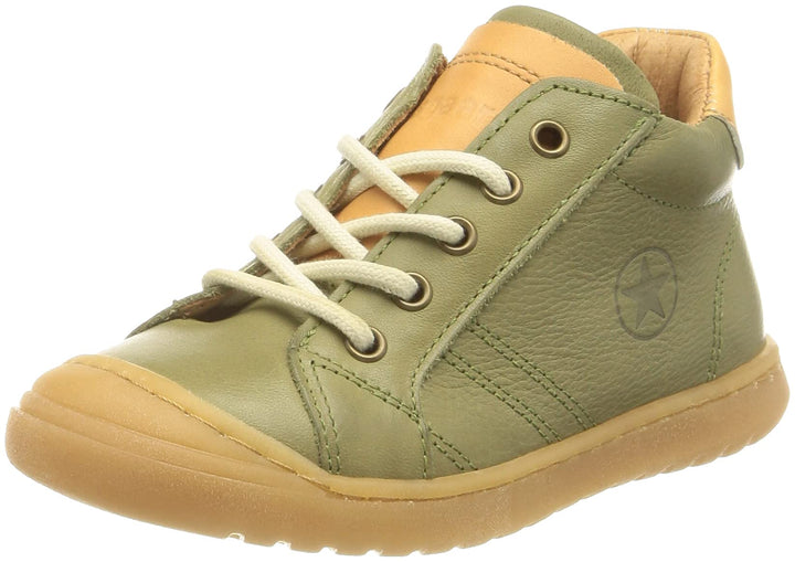 Bisgaard Unisex Baby Thor L First Walker Shoe 20 EU Army, 20 EU Army