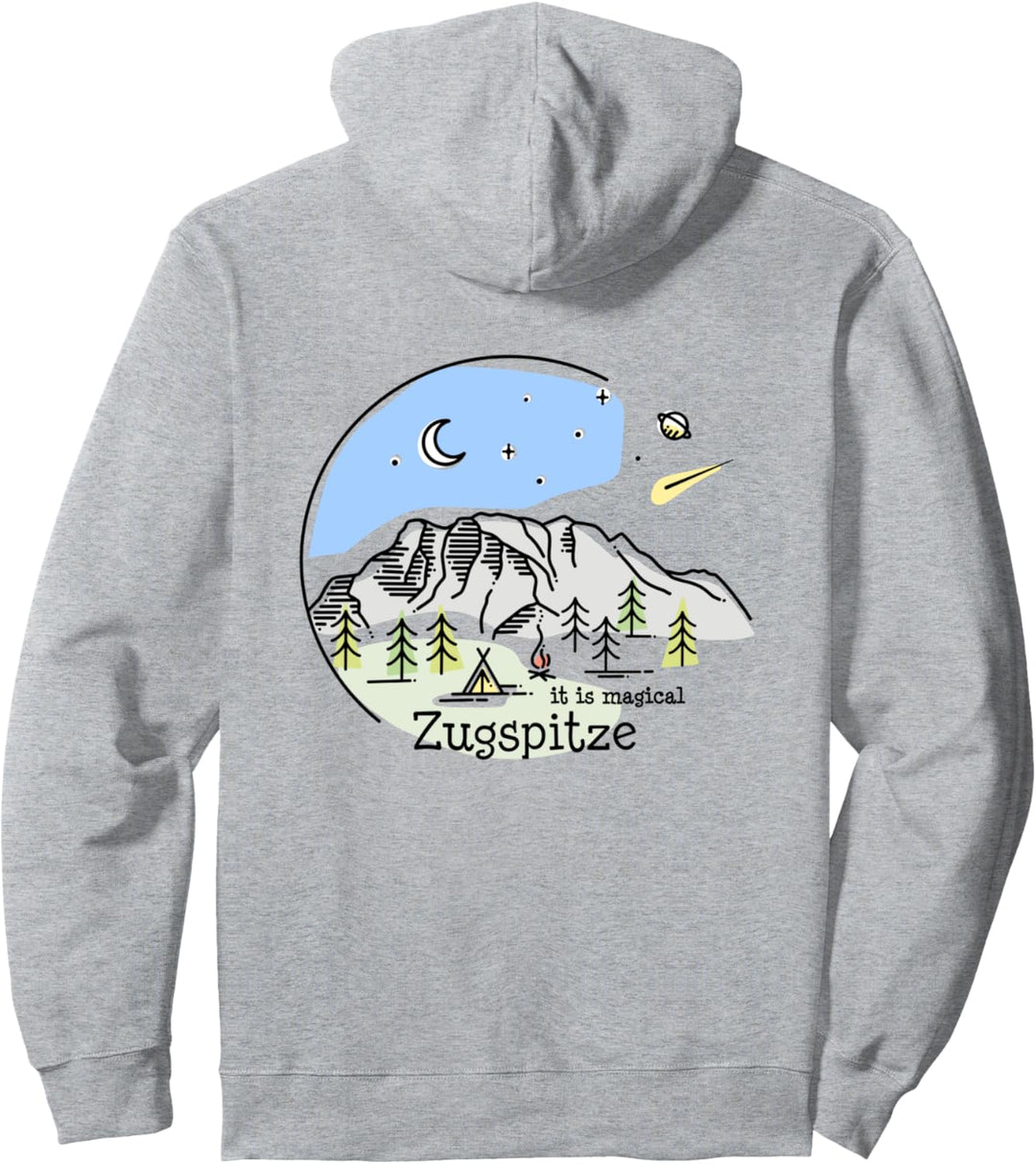 Zugspitze Garmisch Partenkirchen Bayern Wandern Souvenir Pullover Hoodie