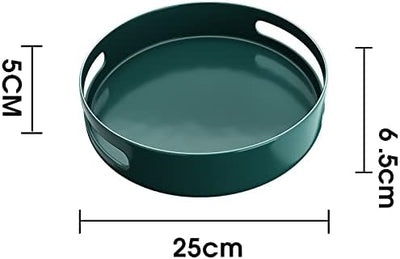 Lazy Susan Drehteller Gewürzregal, drehbares Tablett aus Metall, Organizer für Schrank, Arbeitsplatt