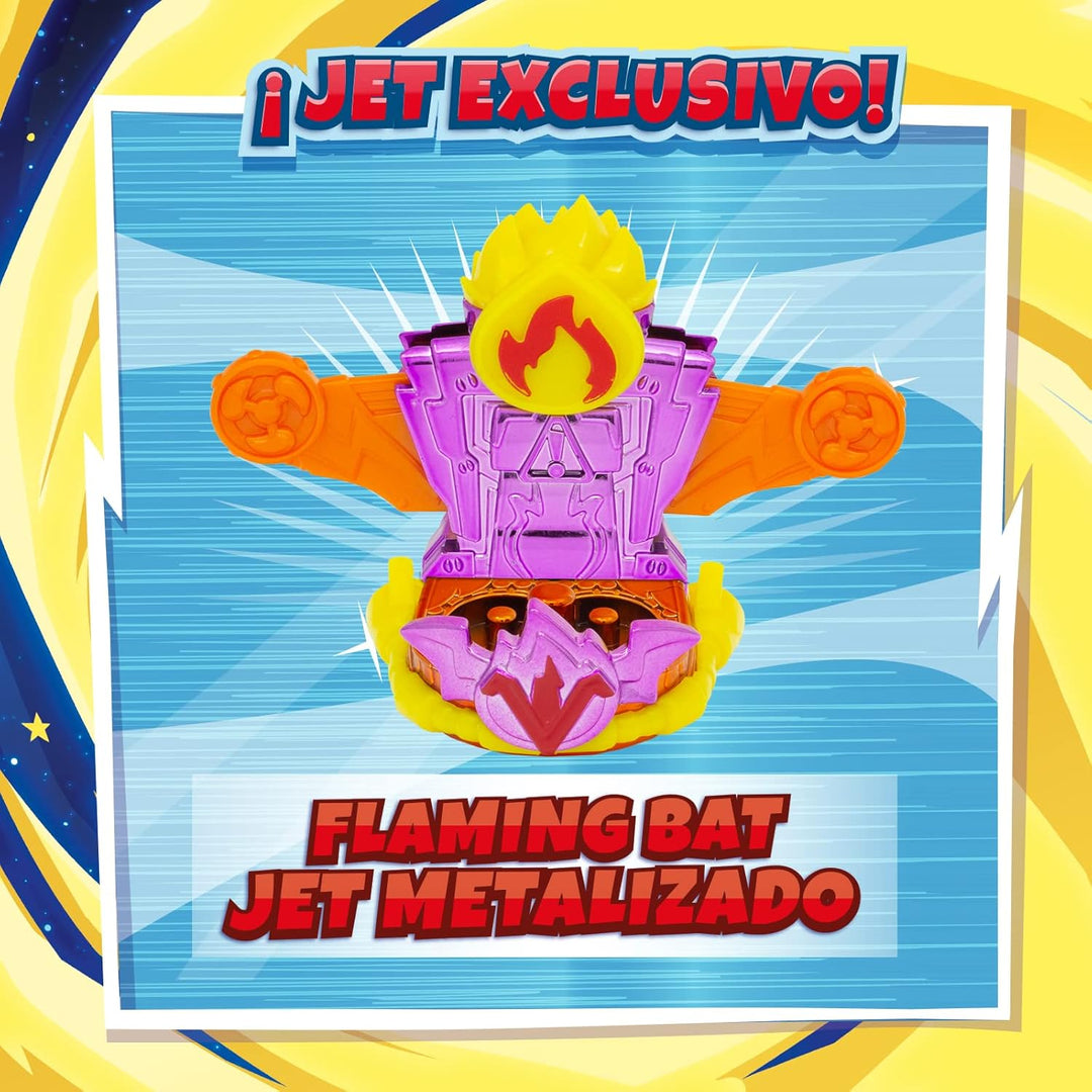 SUPERTHINGS RIVALS OF KABOOM PST10S112SP00 Superthig efecto Cromado + 1 Rescue Jet Metalizado SuperT