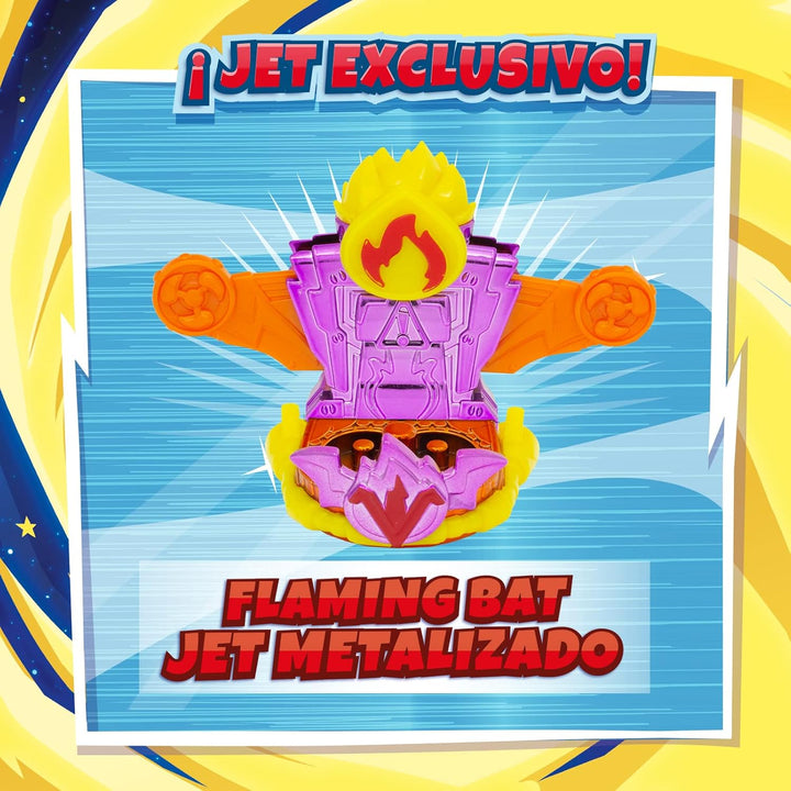 SUPERTHINGS RIVALS OF KABOOM PST10S112SP00 Superthig efecto Cromado + 1 Rescue Jet Metalizado SuperT