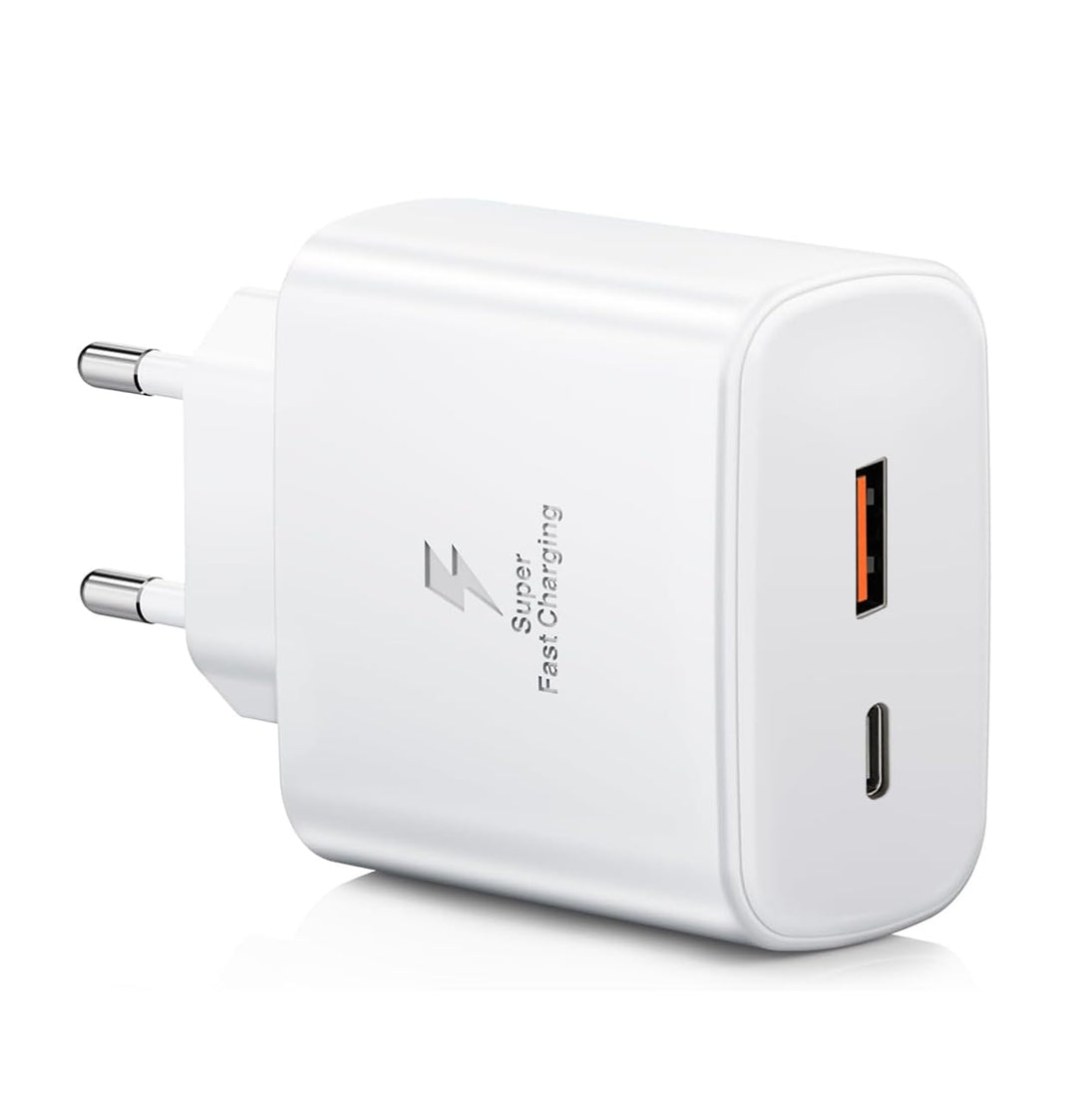 45W USB C Schnellladegerät Ladegerät mit USB Adapter2 Ports Ladeadapter für iPhone 17 16 15 14 Pro M