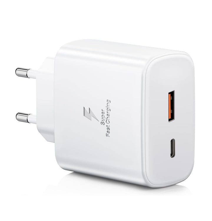 45W USB C Schnellladegerät Ladegerät mit USB Adapter2 Ports Ladeadapter für iPhone 17 16 15 14 Pro M