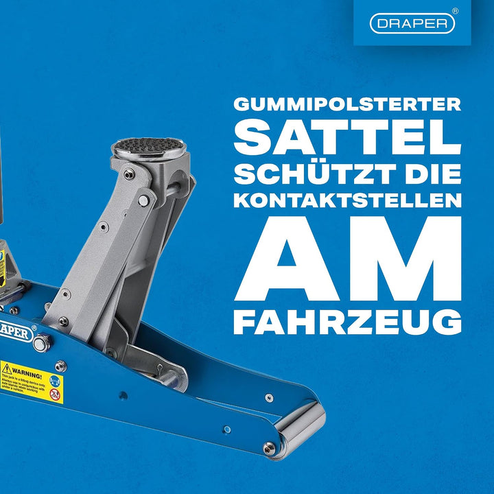 Draper 31242 Wagenheber Aluminium, 1,25 T