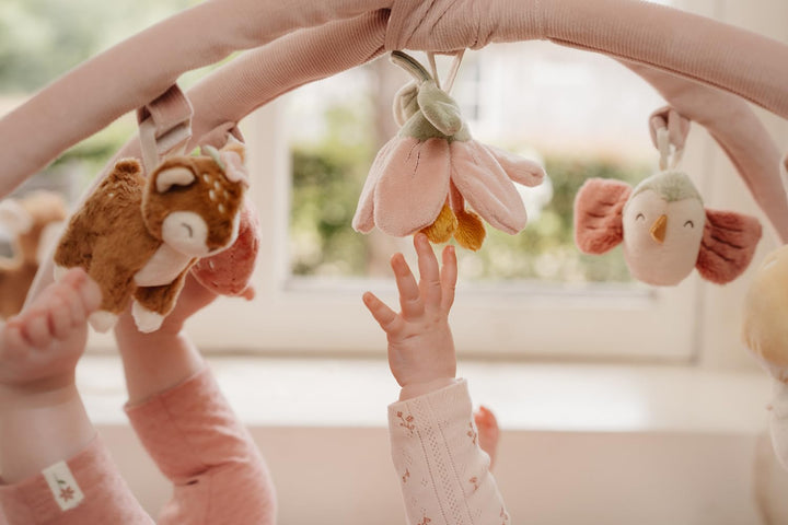 Little Dutch Krabbeldecke mit Spielbogen Activity Baby rosa - Fairy Garden